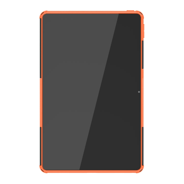 For Lenovo Tab M10 Plus 10.6 3rd Gen 2022 Tire Texture TPU+PC Shockproof Case with Holder