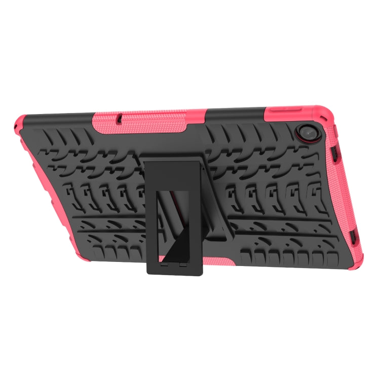 For Lenovo Tab M10 Plus 10.6 3rd Gen 2022 Tire Texture TPU+PC Shockproof Case with Holder