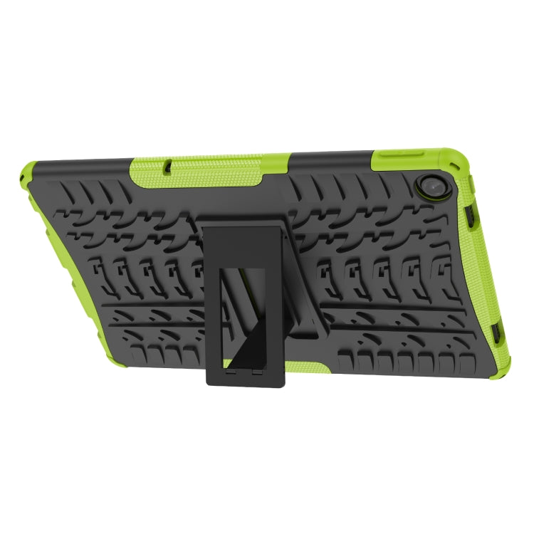 For Lenovo Tab M10 Plus 10.6 3rd Gen 2022 Tire Texture TPU+PC Shockproof Case with Holder