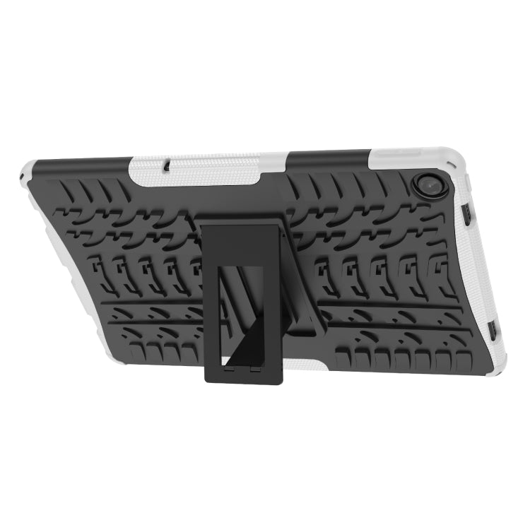 For Lenovo Tab M10 Plus 10.6 3rd Gen 2022 Tire Texture TPU+PC Shockproof Case with Holder