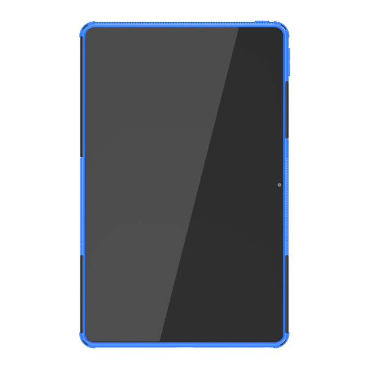 For Lenovo Tab M10 Plus 10.6 3rd Gen 2022 Tire Texture TPU+PC Shockproof Case with Holder