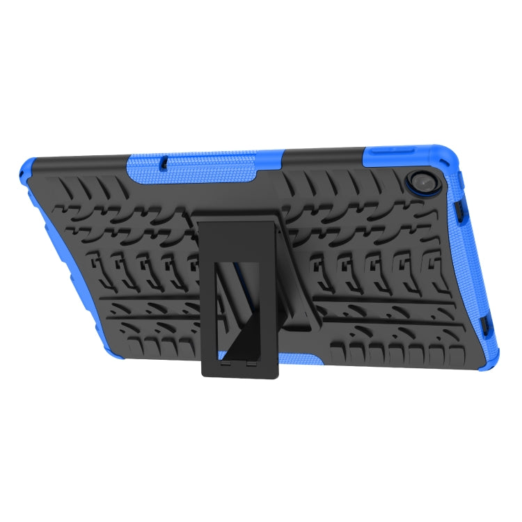 For Lenovo Tab M10 Plus 10.6 3rd Gen 2022 Tire Texture TPU+PC Shockproof Case with Holder