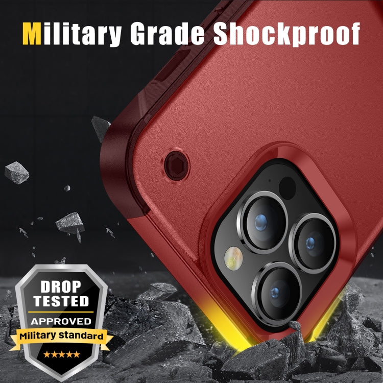 For iPhone 14 PC + TPU Shockproof Phone Case with Holder