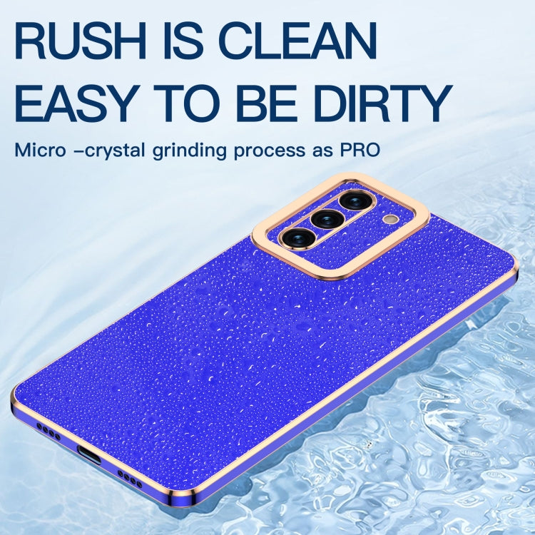 For Samsung Galaxy S21 5G Pupil Shadow Electroplating Shockproof Protective Phone Case