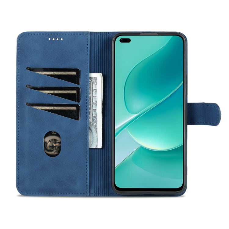 For Huawei Nova 9Z/Enjoy 50 Plus AZNS Skin Feel Calf Texture Flip Leather Phone Case