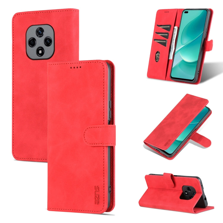 For Huawei Nova 9Z/Enjoy 50 Plus AZNS Skin Feel Calf Texture Flip Leather Phone Case