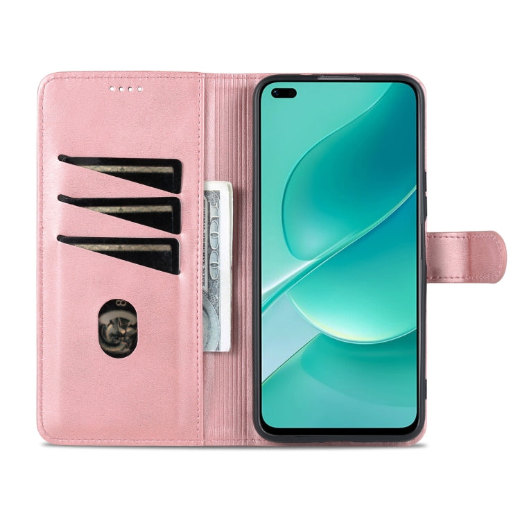 For Huawei Nova 9Z/Enjoy 50 Plus AZNS Skin Feel Calf Texture Flip Leather Phone Case