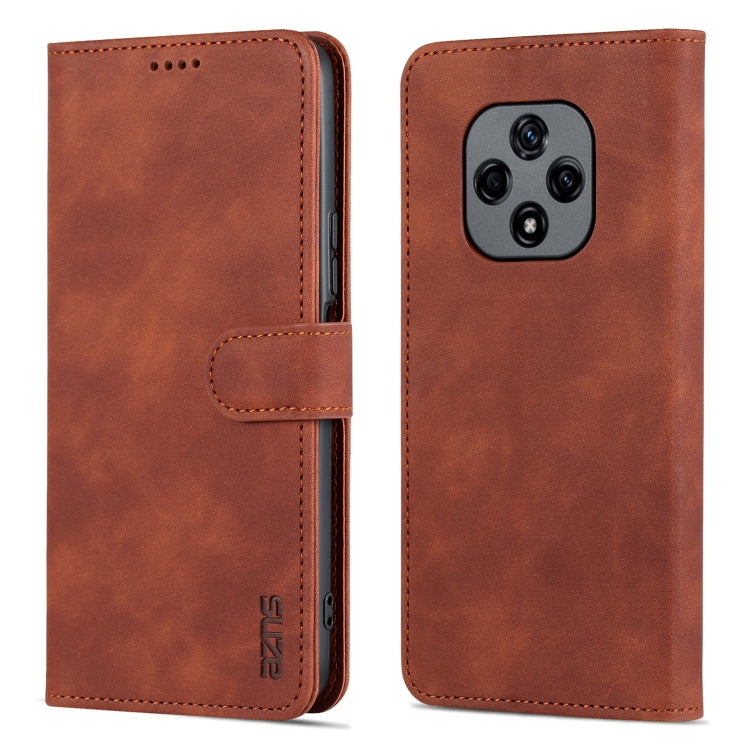 For Huawei Nova 9Z/Enjoy 50 Plus AZNS Skin Feel Calf Texture Flip Leather Phone Case