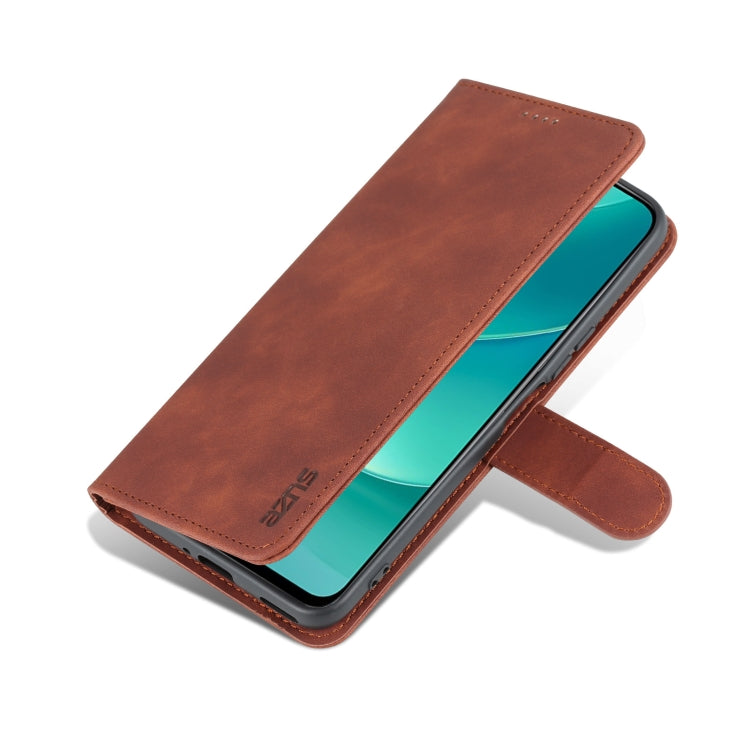 For Huawei Nova 9Z/Enjoy 50 Plus AZNS Skin Feel Calf Texture Flip Leather Phone Case