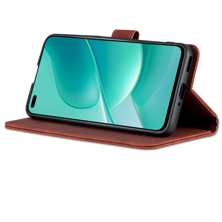 For Huawei Nova 9Z/Enjoy 50 Plus AZNS Skin Feel Calf Texture Flip Leather Phone Case