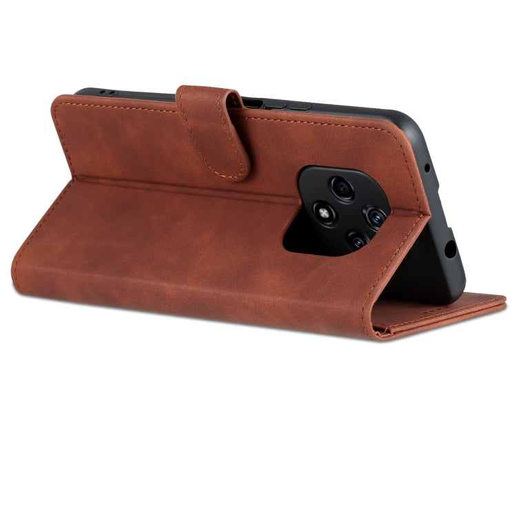 For Huawei Nova 9Z/Enjoy 50 Plus AZNS Skin Feel Calf Texture Flip Leather Phone Case