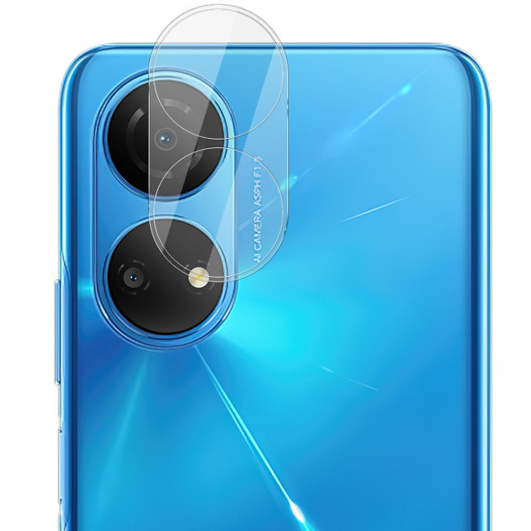 For Honor Play 30 Plus 5G / X7 2022 imak Integrated Rear Camera Lens Tempered Glass Film with Lens Cap
