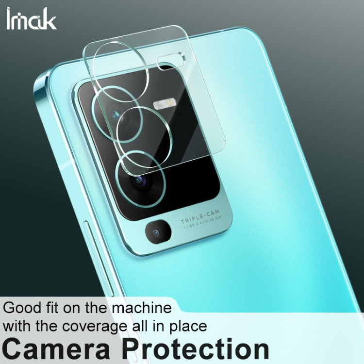 For vivo S15 5G / S15 Pro 5G imak Integrated Rear Camera Lens Tempered Glass Film with Lens Cap
