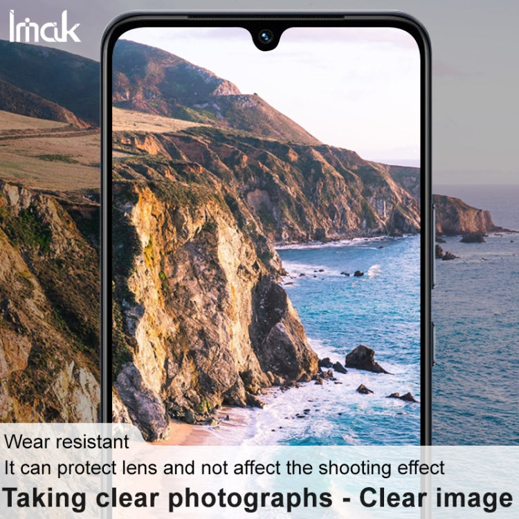 For vivo S15e 5G imak Integrated Rear Camera Lens Tempered Glass Film with Lens Cap