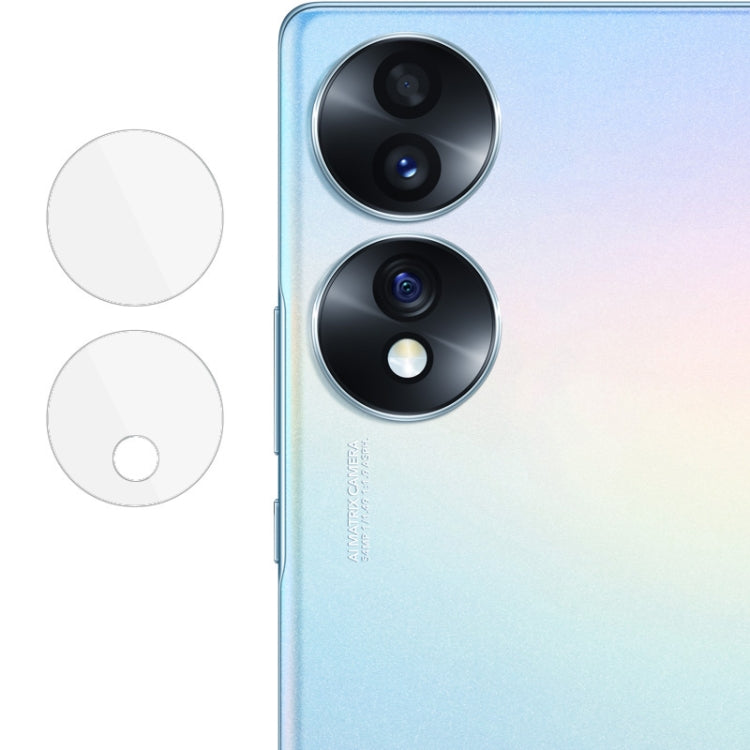 For Honor 70 5G IMAK Rear Camera Glass Lens Film, 1 Set Package