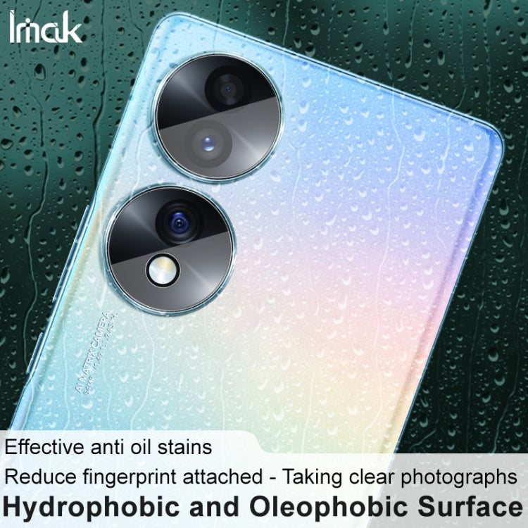 For Honor 70 5G IMAK Rear Camera Glass Lens Film, 1 Set Package