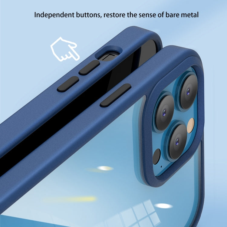 For iPhone 14 Plus Clear Back Shockproof Phone Case