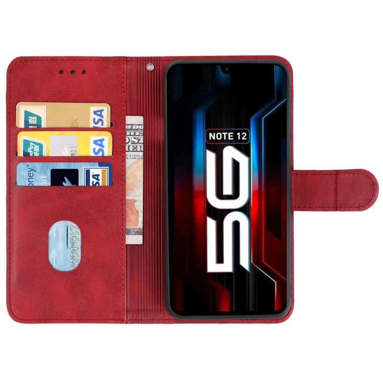 For Infinix Note 12 5G Leather Phone Case
