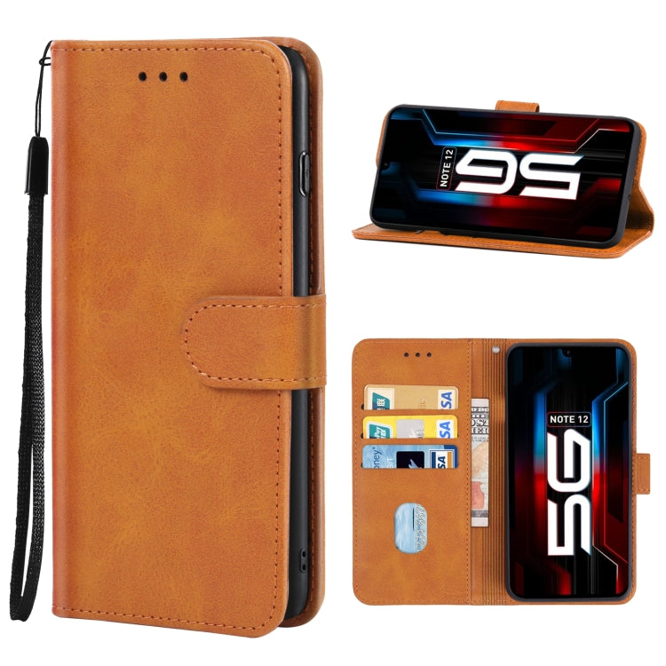 For Infinix Note 12 5G Leather Phone Case