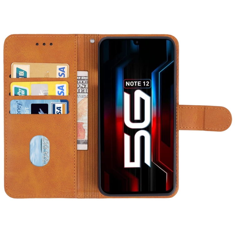 For Infinix Note 12 5G Leather Phone Case