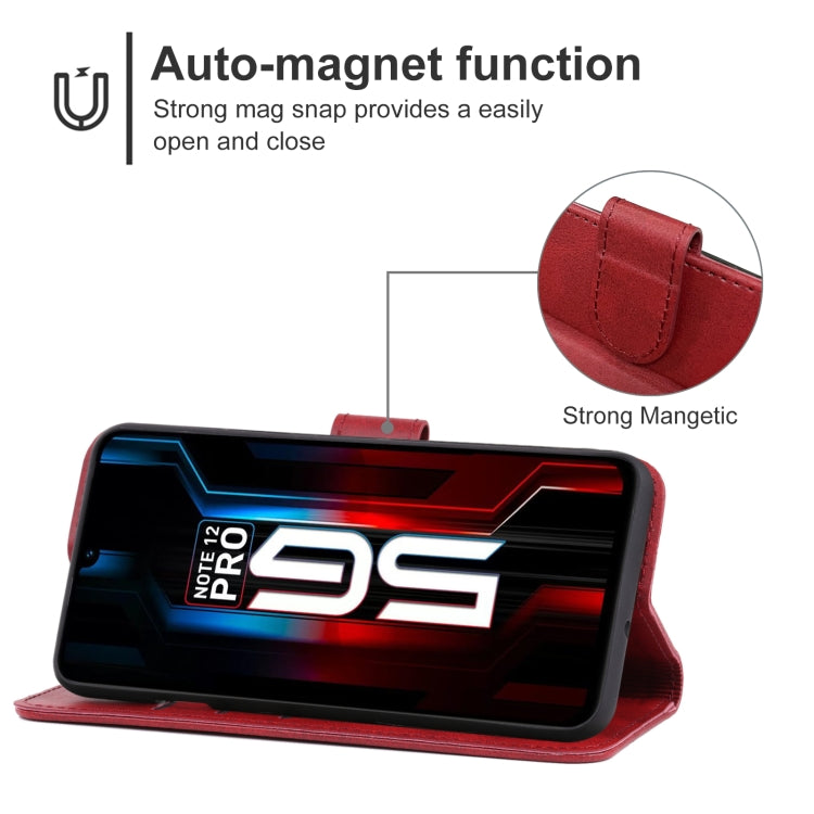 For Infinix Note 12 Pro 5G Leather Phone Case