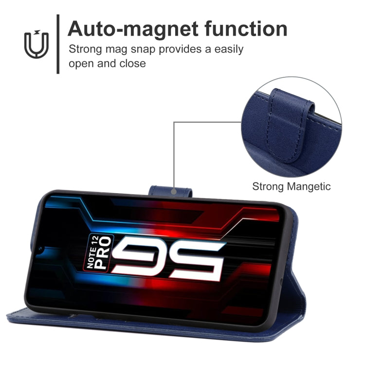 For Infinix Note 12 Pro 5G Leather Phone Case
