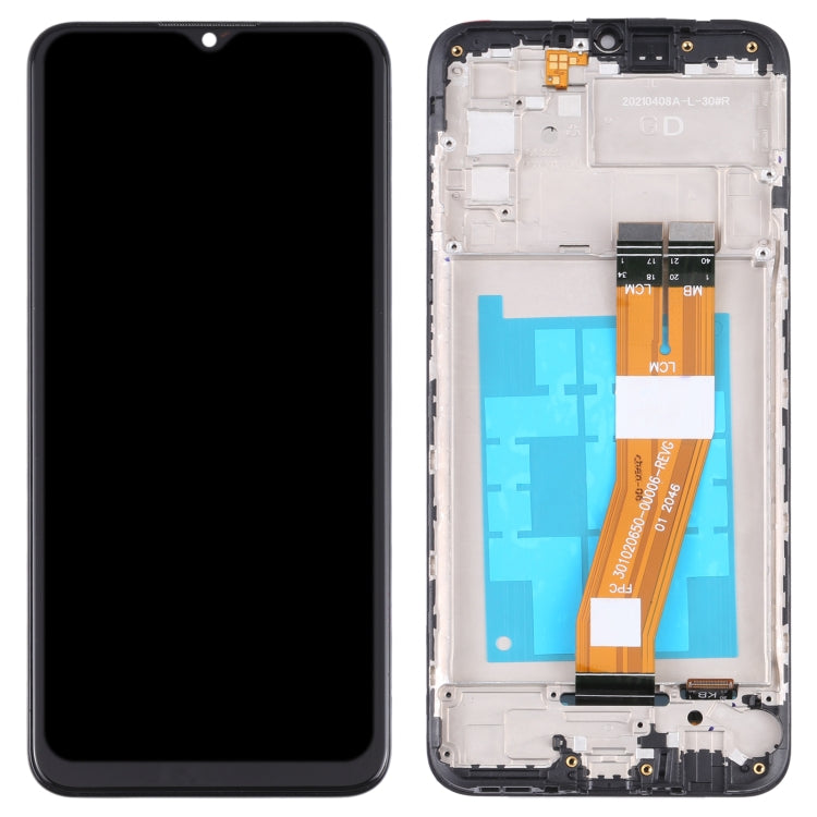 OEM LCD Screen For Samsung Galaxy A02s SM-A025F Digitizer Full Assembly with Frame