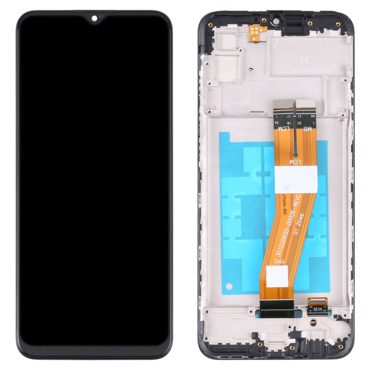 OEM LCD Screen For Samsung Galaxy A03 SM-A035G/A035M Digitizer Full Assembly with Frame