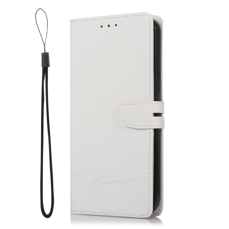 Cross Texture Horizontal Flip Leather Phone Case For iPhone 14 Pro Max