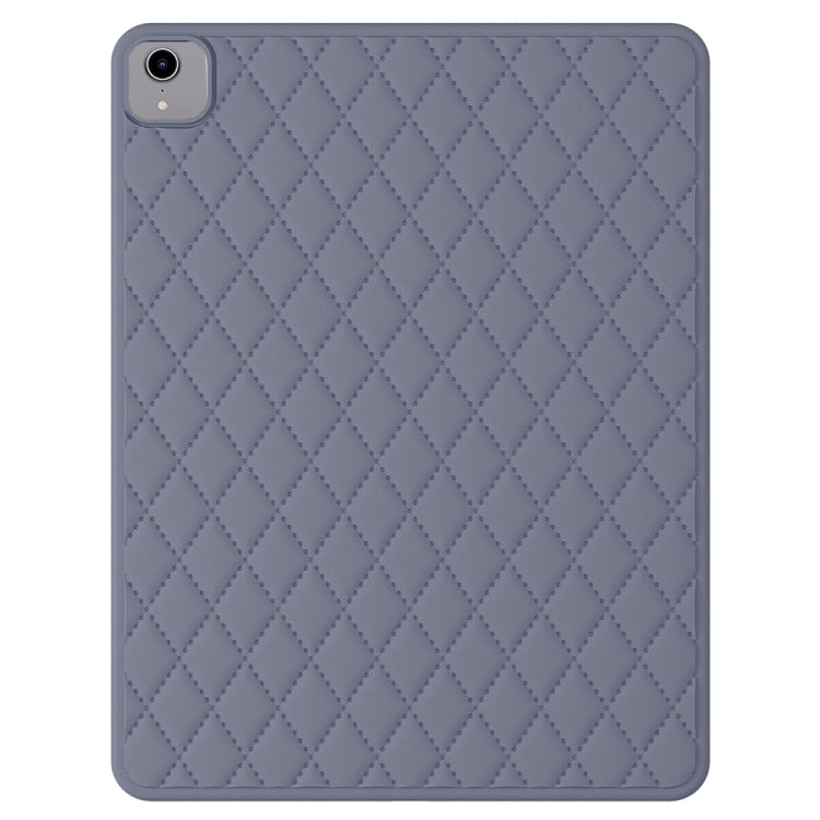 For iPad mini 6 Diamond Lattice Silicone Tablet Case
