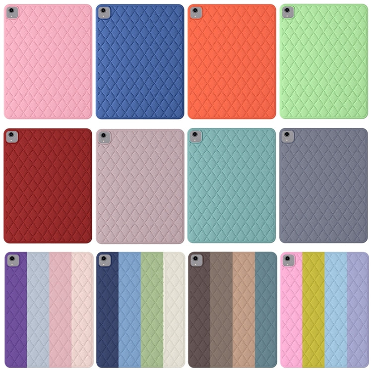 For iPad mini 6 Diamond Lattice Silicone Tablet Case