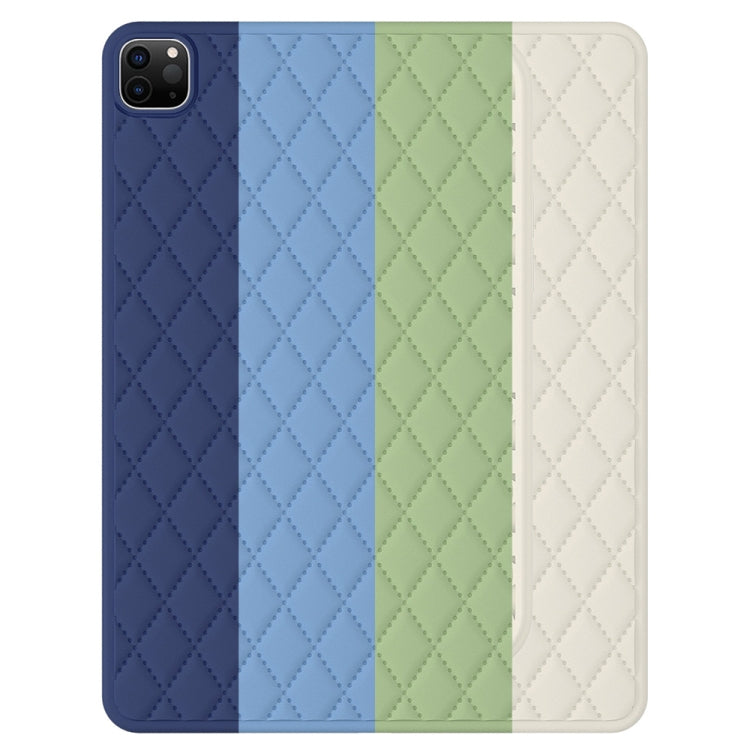 Diamond Lattice Silicone Tablet Case For iPad Air 2022 / Air 2020 10.9 / Pro 11 2021 / 2020 / 2018