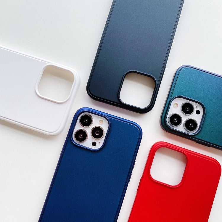 For iPhone 14 Frosted PC + TPU Phone Case