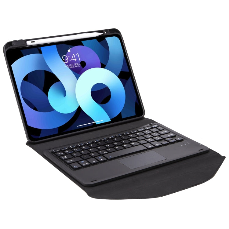 Z11B-A Pen Slot Touchpad Bluetooth Keyboard Leather Tablet Case For iPad Pro 11 2021/2020/2018