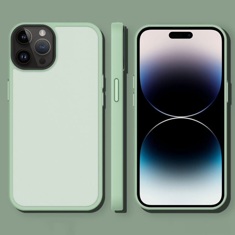 For iPhone 14 Pro Translucent Frosted Shockproof Phone Case