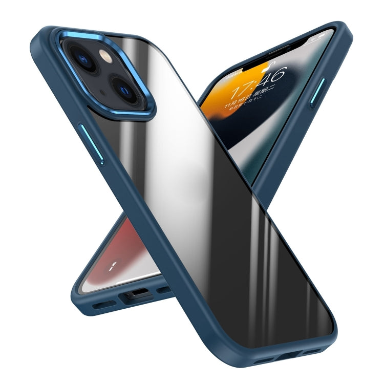 For iPhone 14 Four-corner Shockproof TPU + PC Phone Case