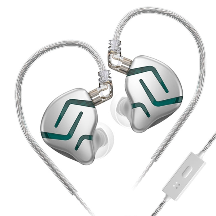 KZ-ZES Electrostatic Dynamic Hybrid HIFI In-Ear Headphones,Length: 1.2m
