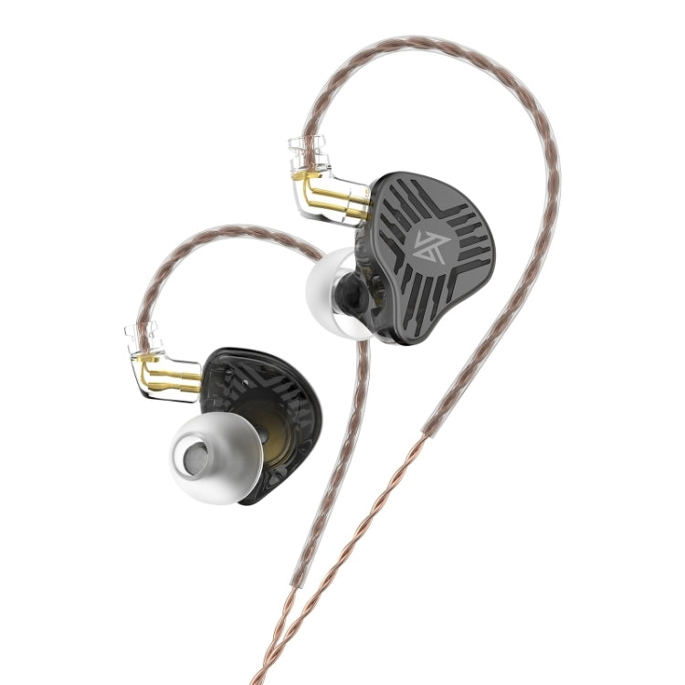 KZ-EDS 1.2m Dynamic Fashion Trend In-Ear Headphones, Style:Without Microphone