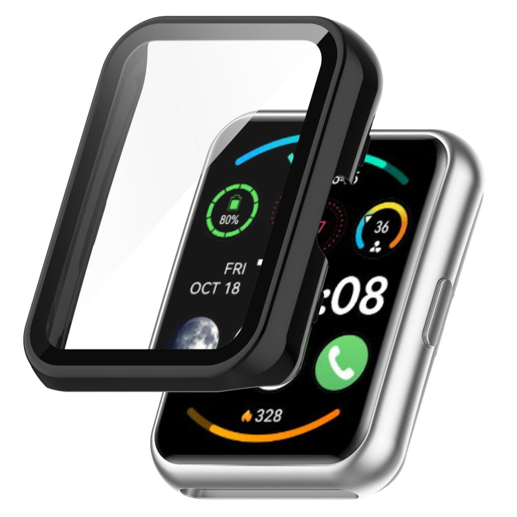 For Huawei Watch Fit 2 / Fit 2 Active PC + Tempered Glass Integrated Watch Case