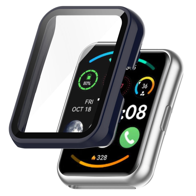 For Huawei Watch Fit 2 / Fit 2 Active PC + Tempered Glass Integrated Watch Case