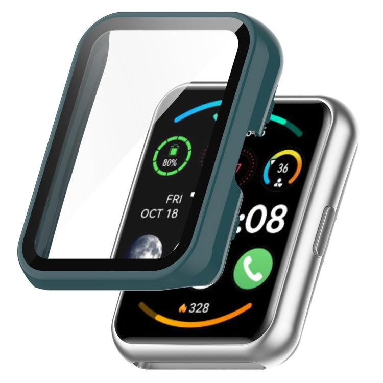 For Huawei Watch Fit 2 / Fit 2 Active PC + Tempered Glass Integrated Watch Case