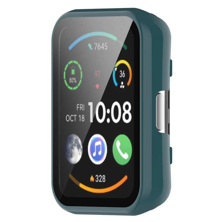 For Huawei Watch Fit 2 / Fit 2 Active PC + Tempered Glass Integrated Watch Case