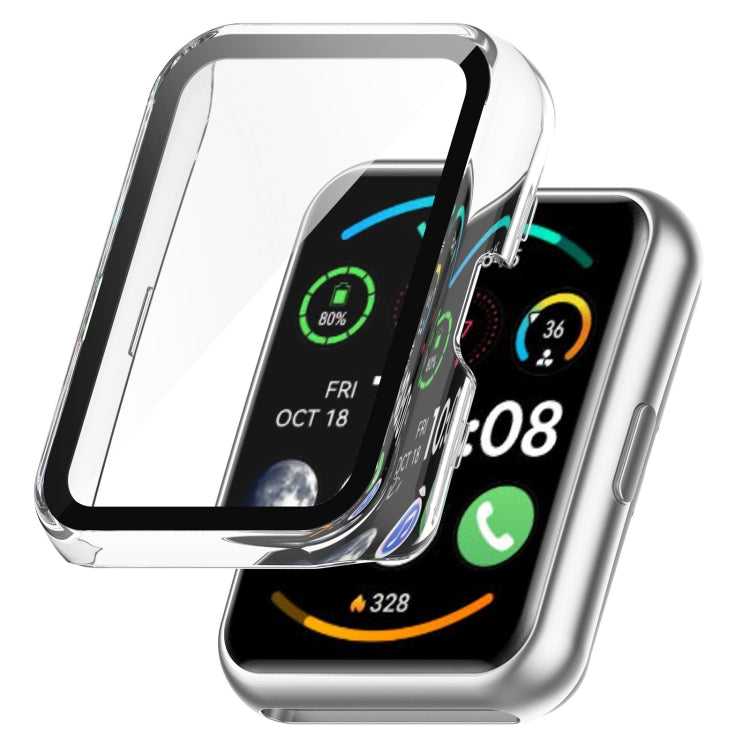 For Huawei Watch Fit 2 / Fit 2 Active PC + Tempered Glass Integrated Watch Case