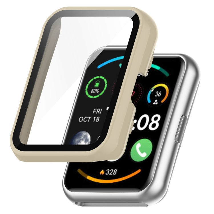 For Huawei Watch Fit 2 / Fit 2 Active PC + Tempered Glass Integrated Watch Case