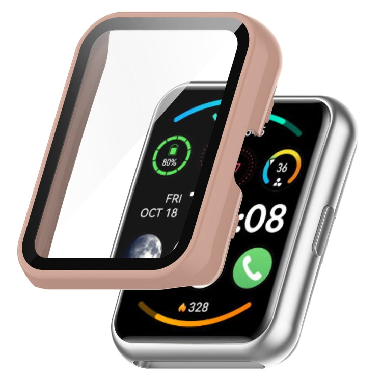 For Huawei Watch Fit 2 / Fit 2 Active PC + Tempered Glass Integrated Watch Case