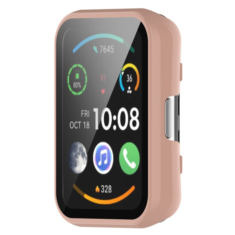 For Huawei Watch Fit 2 / Fit 2 Active PC + Tempered Glass Integrated Watch Case