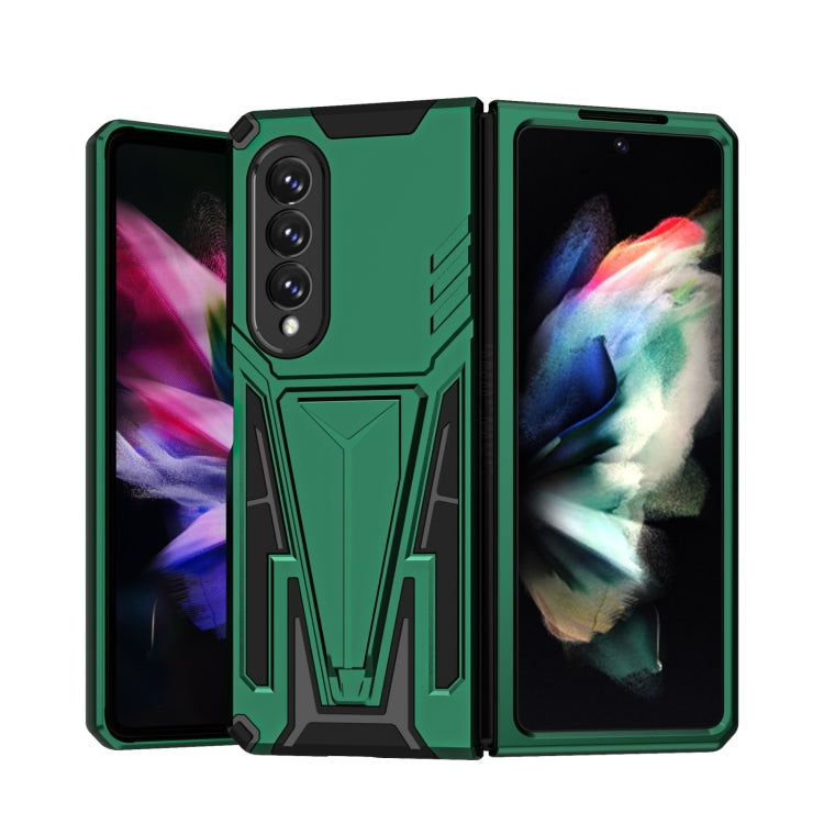 For Samsung Galaxy Z Fold4 5G Super V Armor PC + TPU Phone Case