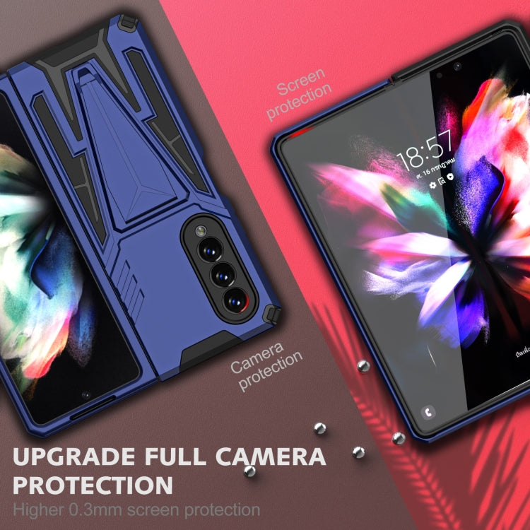 For Samsung Galaxy Z Fold4 5G Super V Armor PC + TPU Phone Case