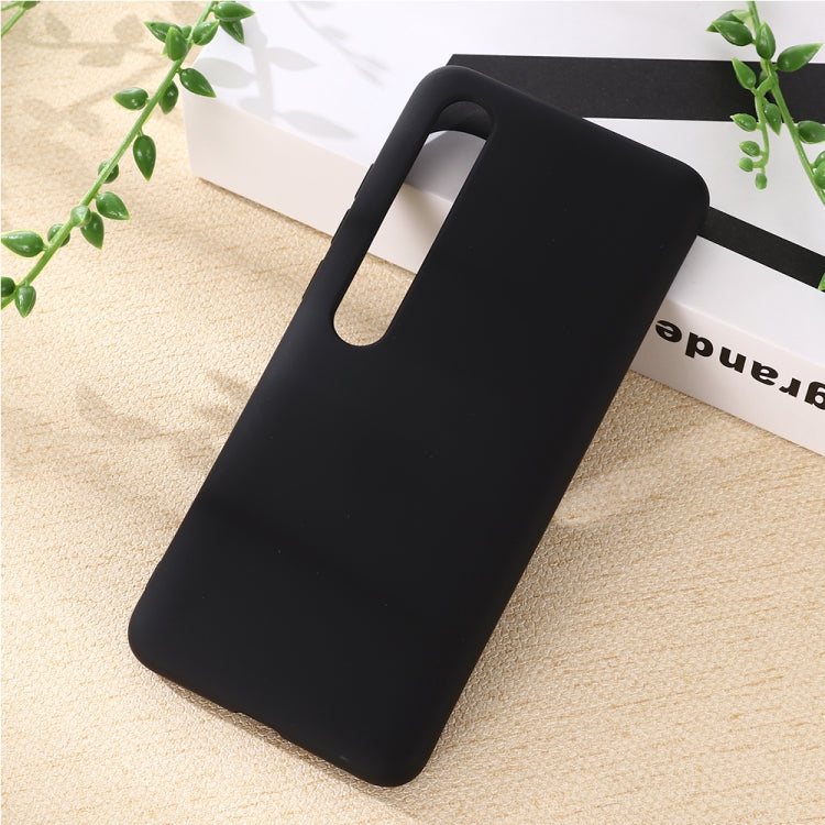 For Xiaomi Mi 10 Pro 5G Solid Color Liquid Silicone Shockproof Coverage Case