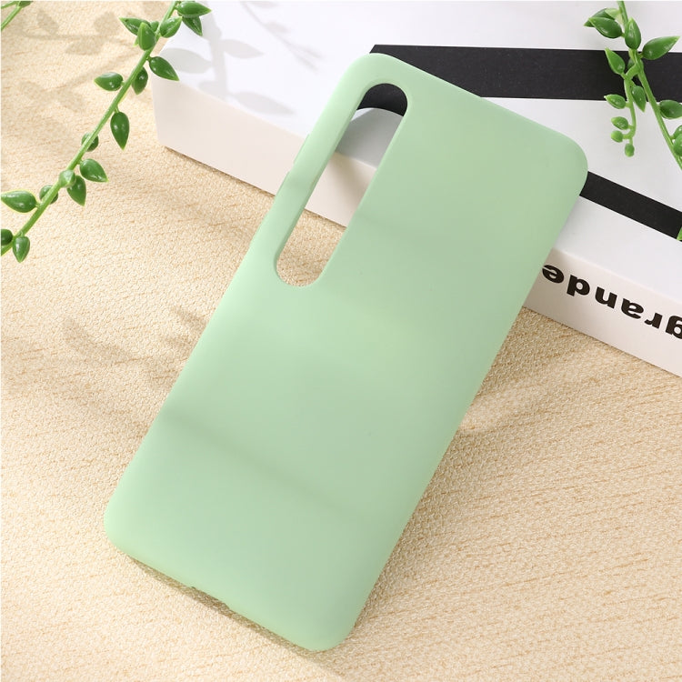 For Xiaomi Mi 10 Pro 5G Solid Color Liquid Silicone Shockproof Coverage Case